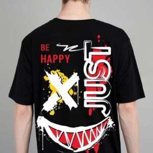 Be happy Oversized Men’s T-Shirt