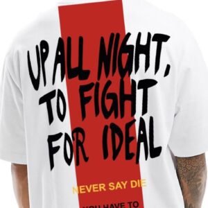 Up all night Oversized T-Shirt