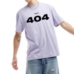 404 Error Oversized T-Shirt