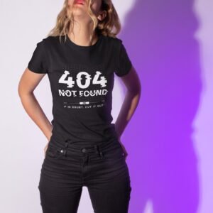 404 NOT FOUND oversized t shirt