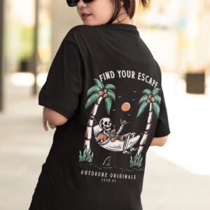 Find Your Escape Oversized Women T shirt