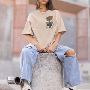 Graphic Printed Women Oversized T shirt